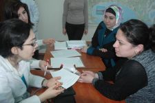 В компании "Avromed" проходит благотворительная акция по сдаче крови (фотосессия)