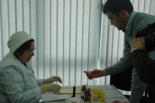 В компании "Avromed" проходит благотворительная акция по сдаче крови (фотосессия)