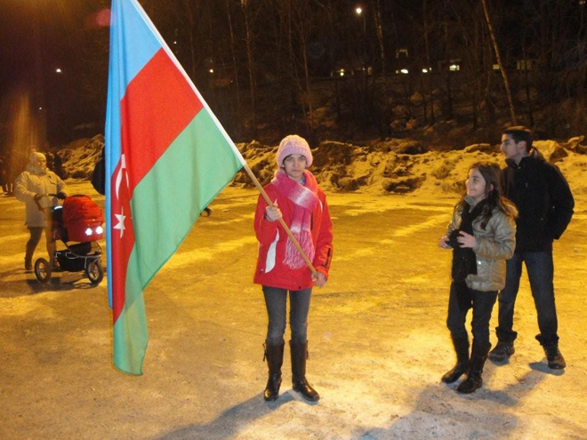 Как в Швеции азербайджанцы отмечают праздник Новруз (фотосессия)