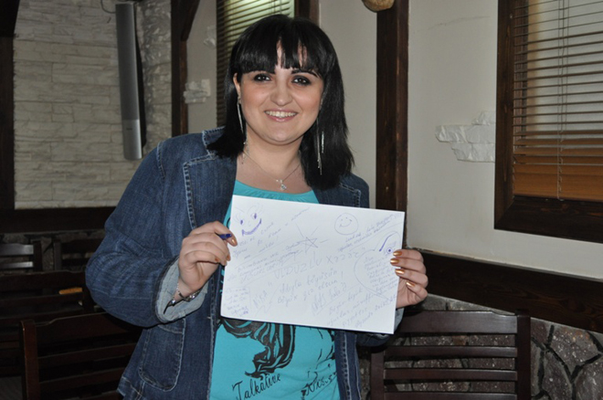 Композитор Говхар Гасанзаде превратила "первоапрельскую" шутку в реальность (фотосессия)