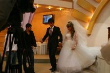 Министр образования Азербайджана Мисир Марданов принял участие на свадьбе воспитанников детского дома (фотосессия)