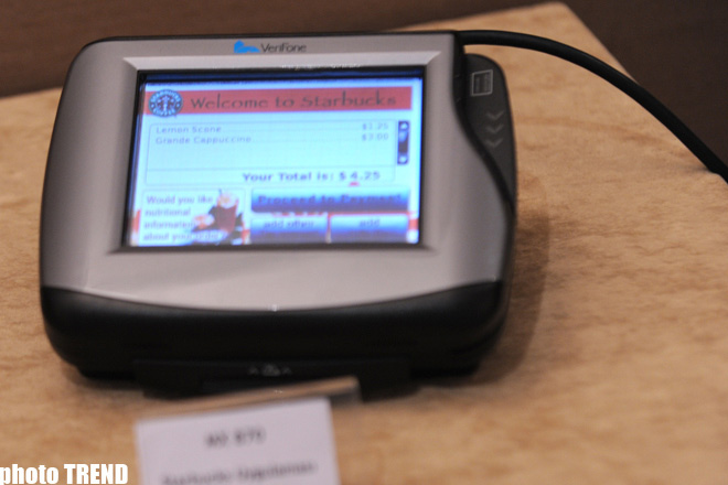 В Баку состоялась презентация компании Verifone - мирового лидера по производству платежных терминалов (фотосессия)