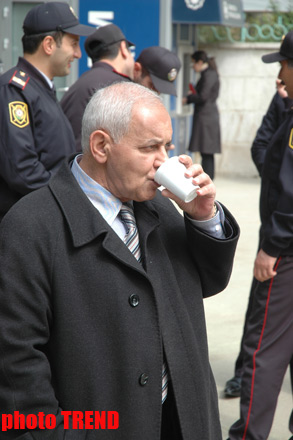 Первым фильм о зомбировании людей показали азербайджанским полицейским (фотосессия)