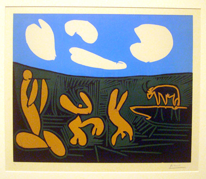 Нью-Йоркская выставка работ Пабло Пикассо глазами азербайджанского художника (фотосессия)