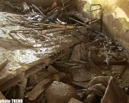 SOS! В Азербайджане разрушена дамба- села остались под водой, оползень- дома беженцев под землей (фотосессия)