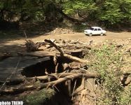 SOS! В Азербайджане разрушена дамба- села остались под водой, оползень- дома беженцев под землей (фотосессия)