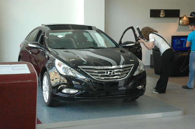 В Баку состоялась презентация седана Hyundai Sonata нового поколения (видео-фотосессия)