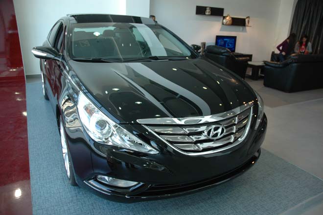 В Баку состоялась презентация седана Hyundai Sonata нового поколения (видео-фотосессия)