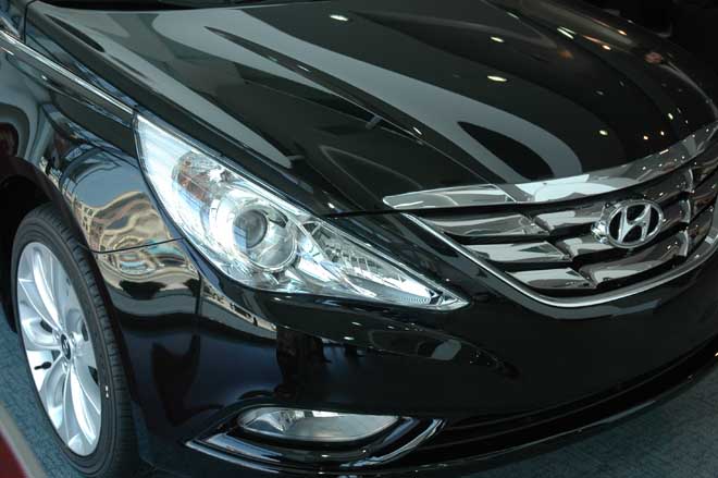 В Баку состоялась презентация седана Hyundai Sonata нового поколения (видео-фотосессия)