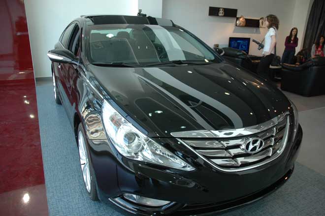 В Баку состоялась презентация седана Hyundai Sonata нового поколения (видео-фотосессия)