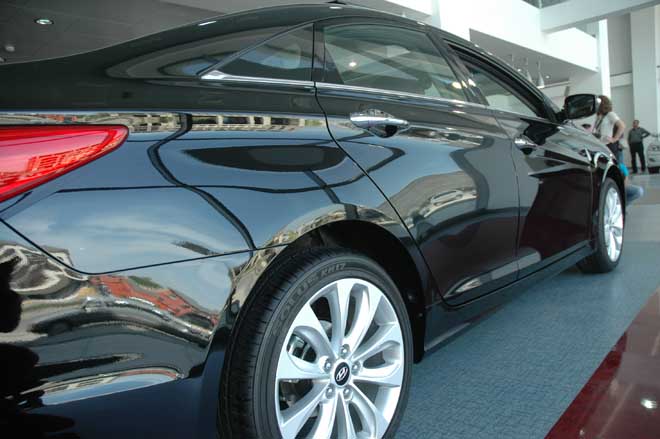 В Баку состоялась презентация седана Hyundai Sonata нового поколения (видео-фотосессия)