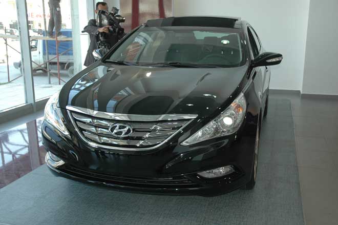 В Баку состоялась презентация седана Hyundai Sonata нового поколения (видео-фотосессия)