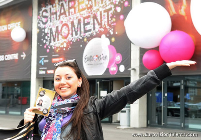 Сафура Ализаде посетила Telenor Arena в Осло (видео-фотосессия)