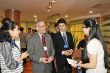 В Азербайджанской дипломатической академии состоялась встреча со студентами, поступившими на программу магистратуры (ФОТО)