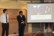 В Азербайджанской дипломатической академии состоялась встреча со студентами, поступившими на программу магистратуры (ФОТО)