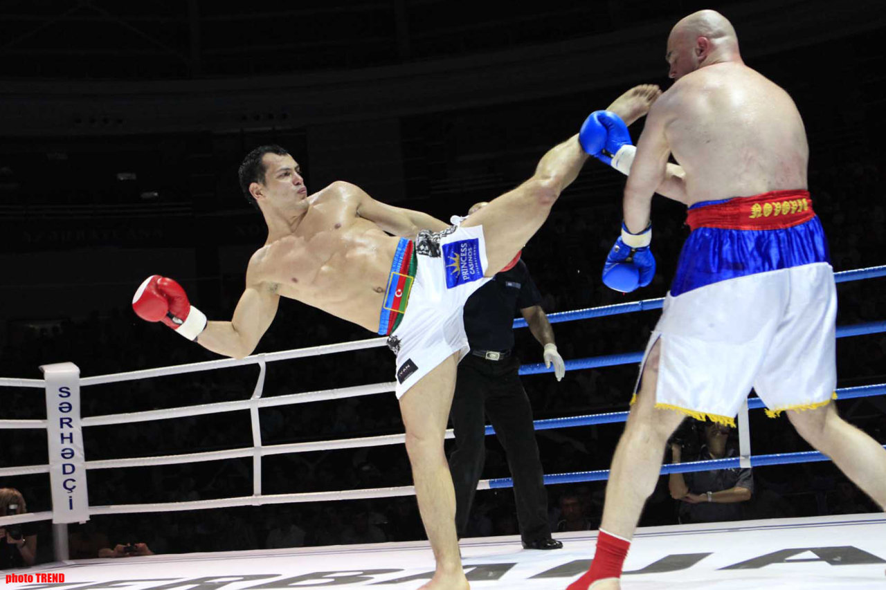 В Баку прошел международный турнир по панкратиону "Азербайджан против Европы" (ФОТО)