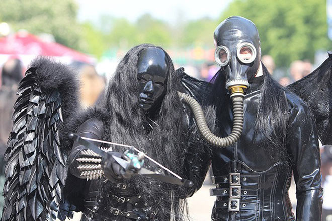 В Лейпциге прошел фестиваль готов (фотосессия)