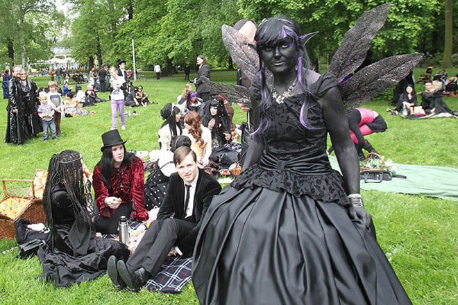 В Лейпциге прошел фестиваль готов (фотосессия)