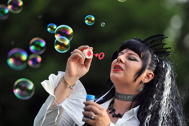 В Лейпциге прошел фестиваль готов (фотосессия)