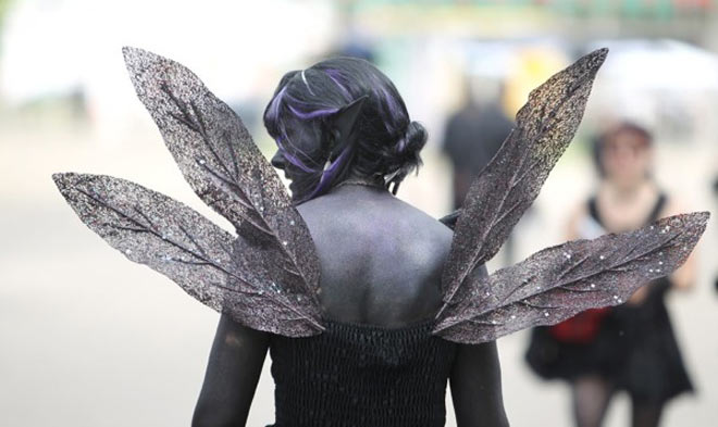 В Лейпциге прошел фестиваль готов (фотосессия)