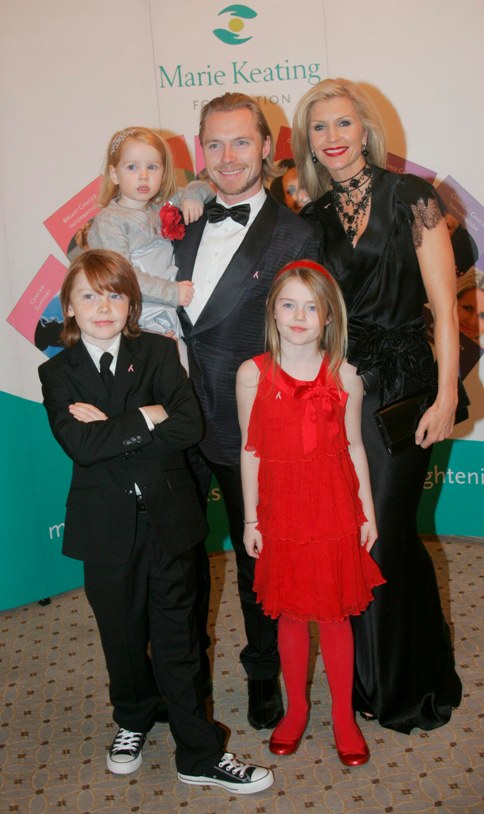 Жена Ронана Китинга дала ему второй шанс