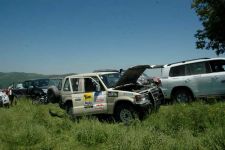 Экстрим! Путешествие по бездорожью и без дорог в Азербайджане (фотосессия)