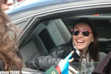 Сафура вернулась в Баку: "Если бы голосование проходило предельно честно, мы должны были бы занять первое место" (фотосессия)