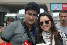 Сафура вернулась в Баку: "Если бы голосование проходило предельно честно, мы должны были бы занять первое место" (фотосессия)