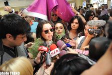 Сафура вернулась в Баку: "Если бы голосование проходило предельно честно, мы должны были бы занять первое место" (фотосессия)