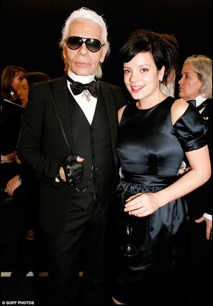 Карл Лагерфельд уволил Лили Аллен