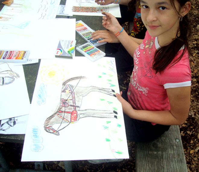 Подарок детей из Ассоциации азербайджанцев Нью-Йорка ко Дню республики (фотосессия)