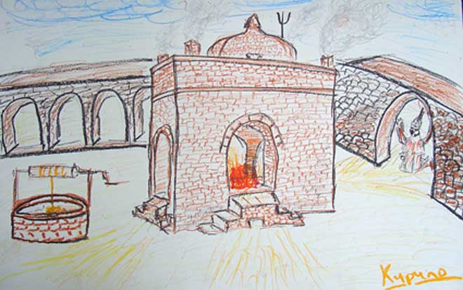 Подарок детей из Ассоциации азербайджанцев Нью-Йорка ко Дню республики (фотосессия)