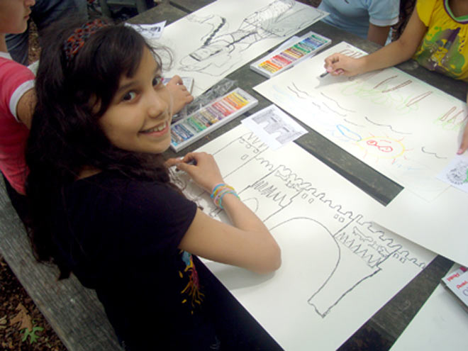 Подарок детей из Ассоциации азербайджанцев Нью-Йорка ко Дню республики (фотосессия)