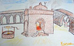 Подарок детей из Ассоциации азербайджанцев Нью-Йорка ко Дню республики (фотосессия)