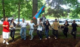 Подарок детей из Ассоциации азербайджанцев Нью-Йорка ко Дню республики (фотосессия)