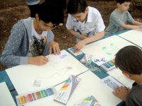 Подарок детей из Ассоциации азербайджанцев Нью-Йорка ко Дню республики (фотосессия)