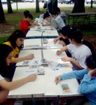 Подарок детей из Ассоциации азербайджанцев Нью-Йорка ко Дню республики (фотосессия)