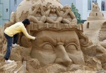 Фестиваль песчаных скульптур в Берлине (фотосессия)