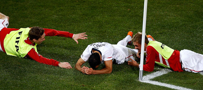 Лэндон Донован заплакал и послал воздушный поцелуй всем американцам (видео)