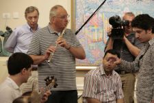 Бенефис в Баку! Gold-флейта в 45.000 евро виртуоза Кристиана Плювьера: "Я в восторге!" (фотосессия)