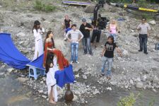 Съемки азербайджанского "Аленького цветочка" "переехали" в Баку (фотосессия)