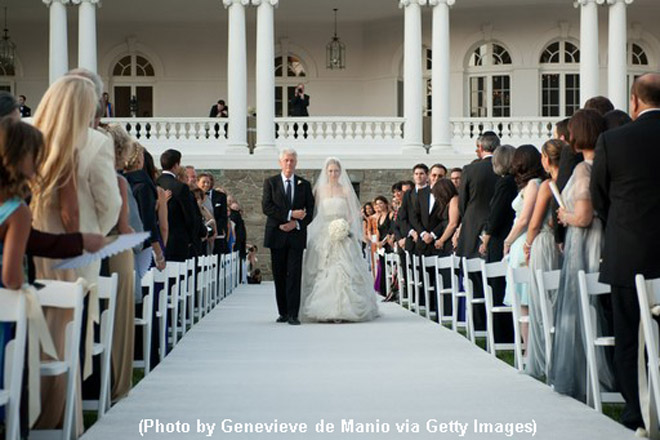 Единственная дочь Билла Клинтона вышла замуж (фотосессия)