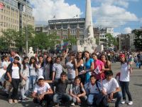 Азербайджанские школьники прогулялись по Европе (фотосессия)