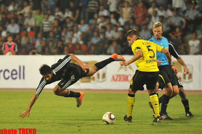 Спасибо "Карабаху"! Фотосет игры с "Боруссией" в Баку