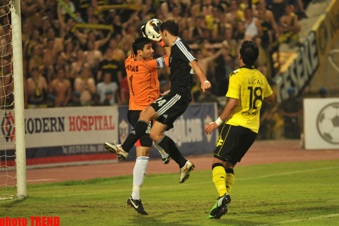 Спасибо "Карабаху"! Фотосет игры с "Боруссией" в Баку