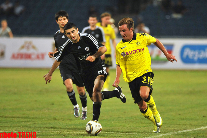 Спасибо "Карабаху"! Фотосет игры с "Боруссией" в Баку