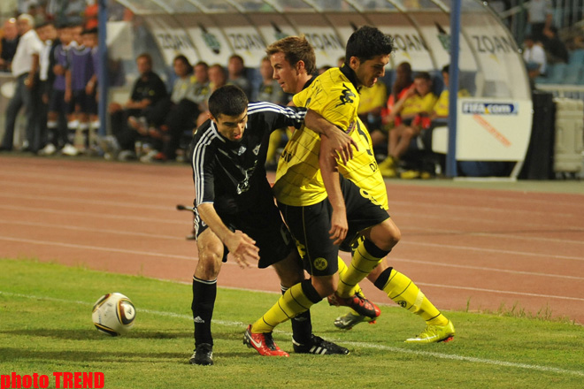 Спасибо "Карабаху"! Фотосет игры с "Боруссией" в Баку