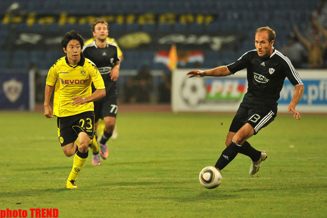 Спасибо "Карабаху"! Фотосет игры с "Боруссией" в Баку