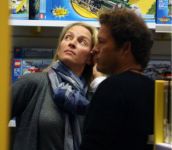 Ума Турман ждет ребенка (фотосессия)