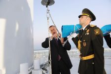 Создание площади Флага демонстрирует силу Азербайджана, любовь азербайджанского народа к собственному государству - президент Ильхам Алиев (ДОПОЛНЕНО-2) (ФОТО)